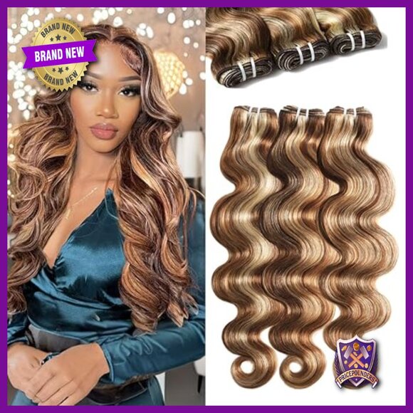 Human Hair Weave Bundles 18 20 22 Inch Body Wave 100g Virgin Hair main image 6